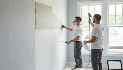 Professional drywall repair and wall restoration by expert painters in Loveland, CO home