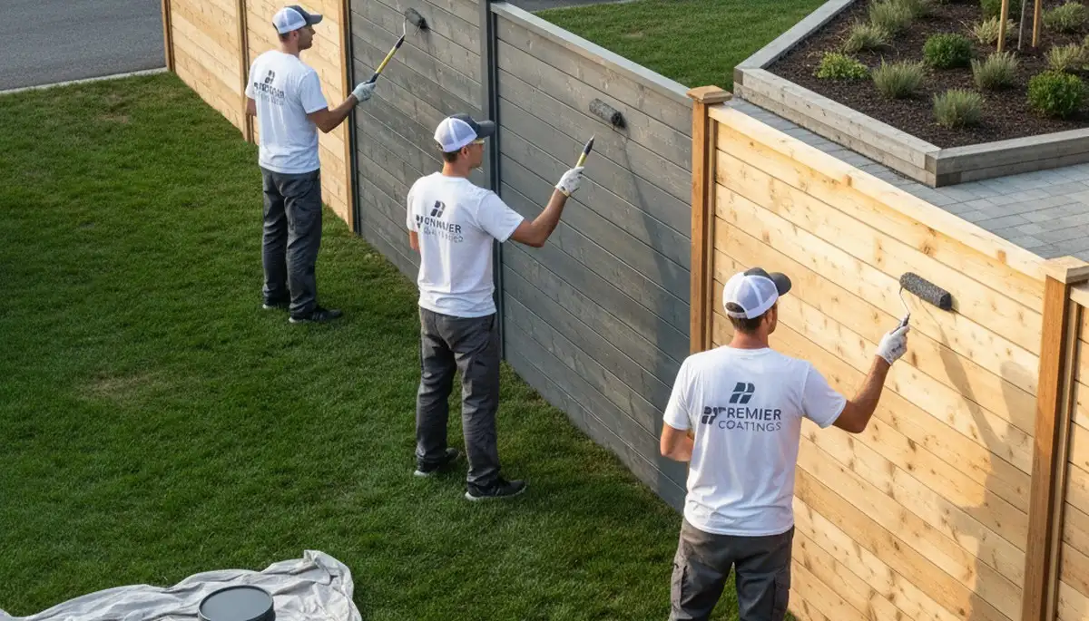 Professional fence painting in Loveland CO with durable finishes for weather protection