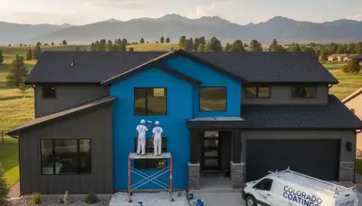 Professional house painting services in Loveland, CO for residential exteriors and interiors