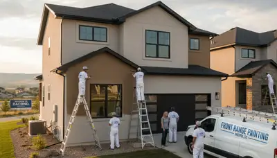 Professional house painting service in Loveland, CO for residential interior and exterior homes