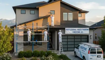 Loveland, CO house painters providing professional interior and exterior painting services