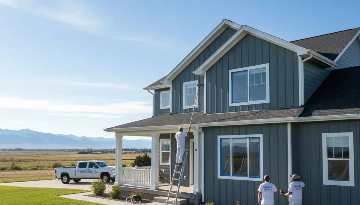 House painters in Loveland, CO providing professional interior and exterior painting services