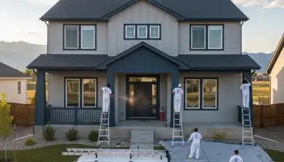House painting service in Loveland, CO by Painting Loveland CO for residential exterior and interior projects