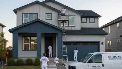 Loveland, CO house painting services for residential interior and exterior painting projects