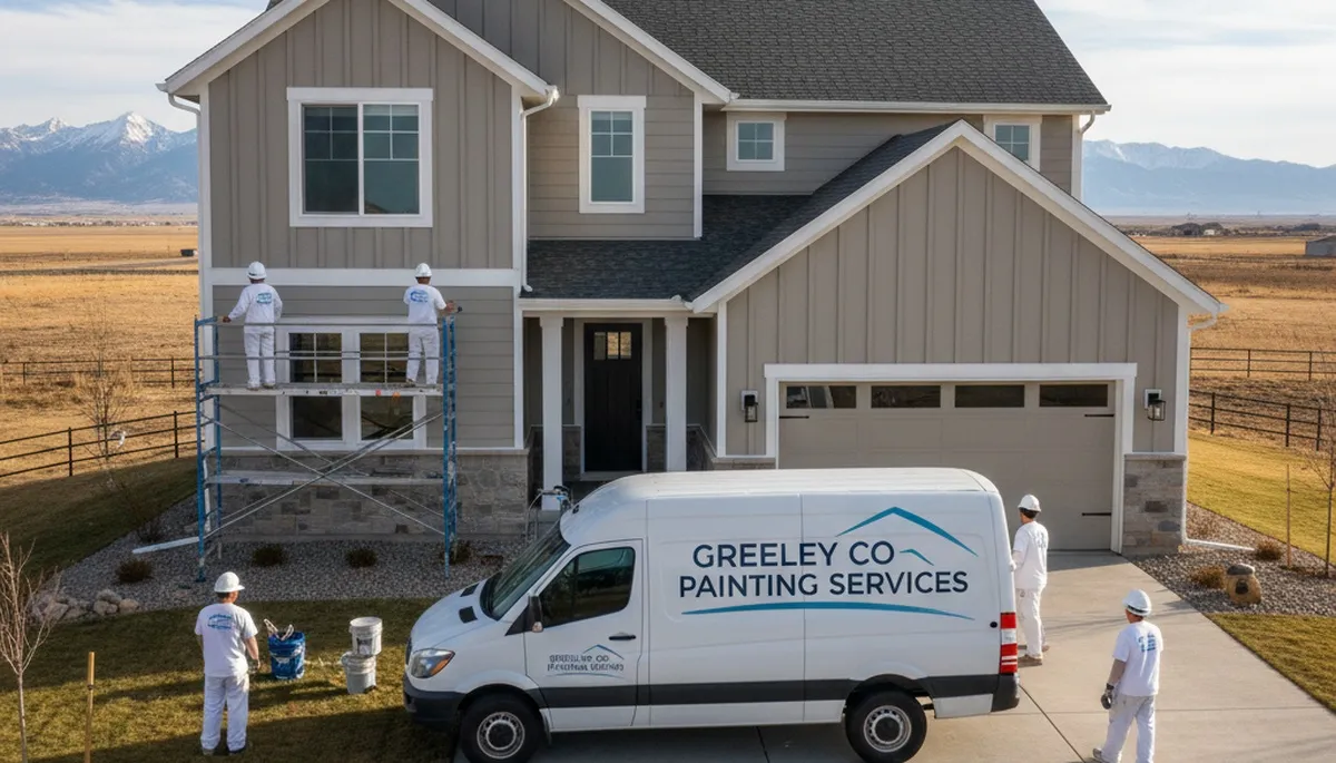 Loveland, CO house painting contractor for interior and exterior painting services
