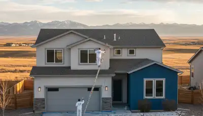 House painting service in Loveland, CO for residential exterior and interior painting projects