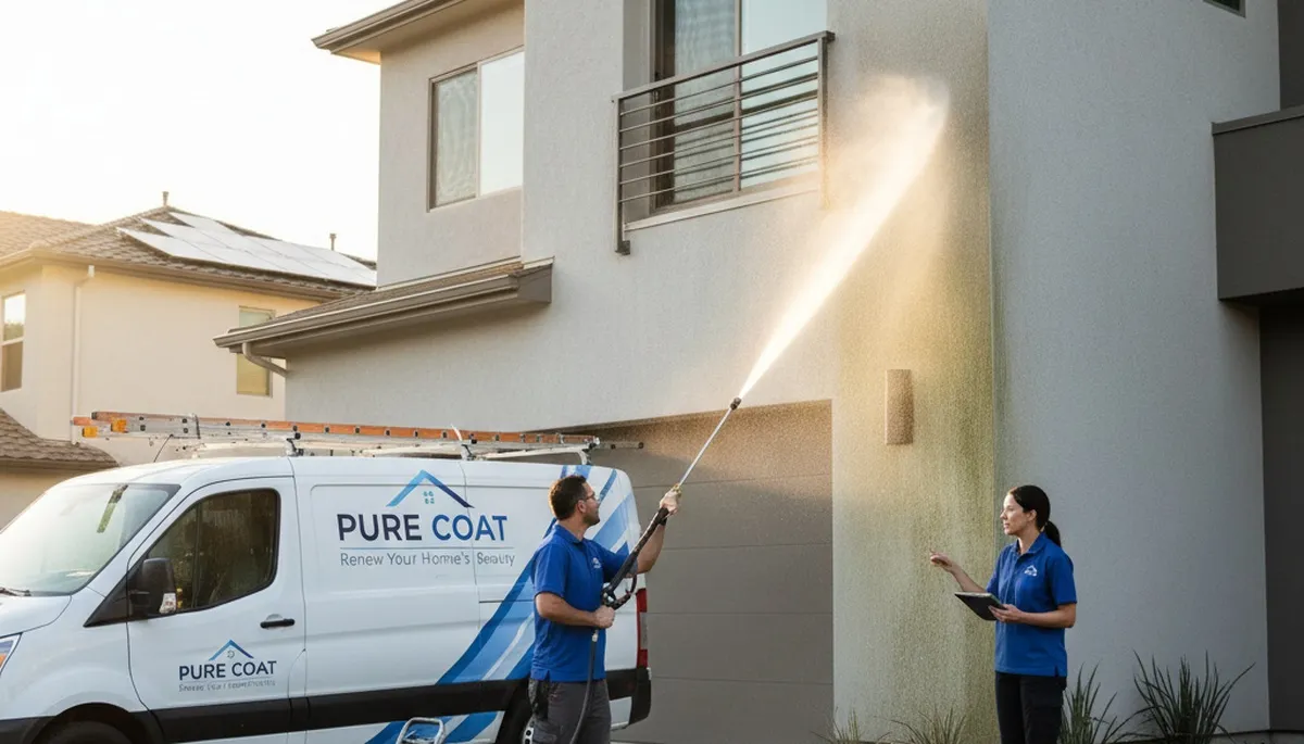 Professional pressure cleaning service restoring home exterior surfaces in Loveland, CO
